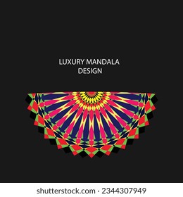 creative luxury mandala design template