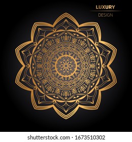 Creative luxury Mandala  Design Vector Template