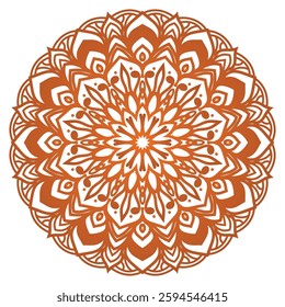 Creative Luxury Mandala with islamic pattern background