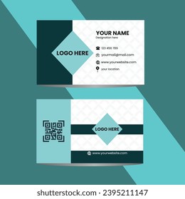 Creative , luxury , modern business card . Vector illustration 