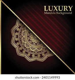 creative luxury ornamental mandala pattern art design