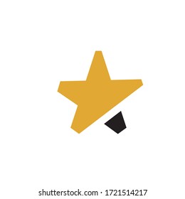 The creative luxury of star logo designs template, Elegant Star logo designs