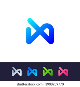 Creative M Letter Logo Design - M Logo Design Vector - Awesome M Icon Template