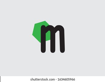 creative m letter logo. this is a vector.