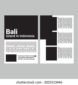 Creative Magazine Page Tamplate Design