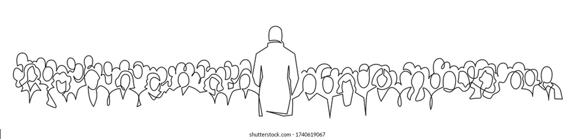 Concert Crowd Sketch Images Stock Photos Vectors Shutterstock Find gifs with the latest and newest hashtags! https www shutterstock com image vector creative man giving talk on stage 1740619067