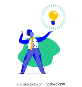 A creative man had a great and innovative intuition