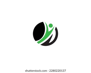 Creative Man Icon Logo. Women Logo Vector.