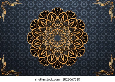 creative mandala background design full editable vector eps 10