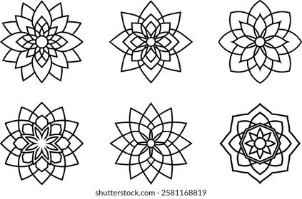 Creative mandala design art. cultural  design