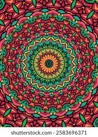 Creative Mandala Design for Mindful Coloring Activities