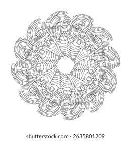 Creative mandala design vector file