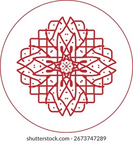 Diseño creativo del mandala para su Sitio web