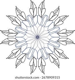 Design de mandala criativo para o seu site