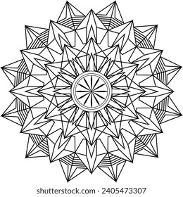 Creative Mandala, Floral, Simple Mandala