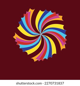 creative mandola art logo design