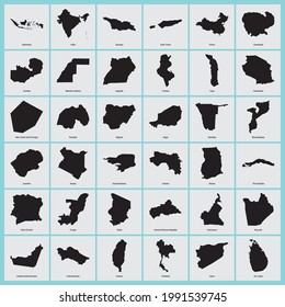 creative map design, vector file