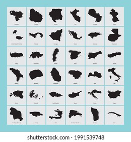 creative map design, vector file