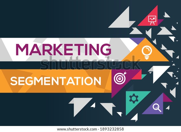 Creative (market segmentation) Banner Word
with Icon ,Vector
illustration.