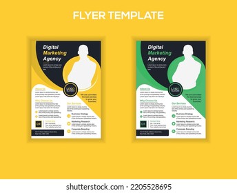 Creative Marketing Agency Flyer Template