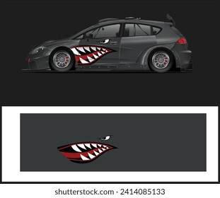 Creative marketing car wrap design with Car Wrap mockups
