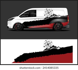 Creative marketing car wrap design with Car Wrap mockups