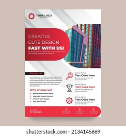 Creative marketing flyer design templates