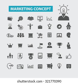 creative marketing icons