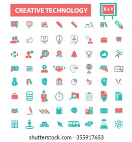 creative marketing  icons, signs vector concept set for infographics, mobile, website, application
