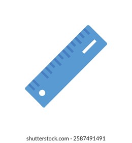 Creative Math Ruler Icon for Education