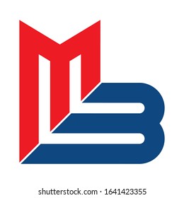 Creative MB logo design for financial business companies, technology companies