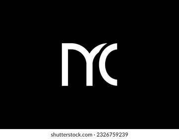 Creative MC Letter Business Logo Design Alphabet Icon Vector Monogram. MC Logo Design Template Vector Graphic Branding Element. MC vector logo, for company technology, finance, housing, hotels, etc