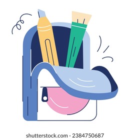  Creative Media Flat Illustrations icon

