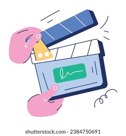  Icono de Ilustraciones planas de medios creativos

