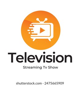 Creative Media TV Vektorgrafik Logo Design Vorlage