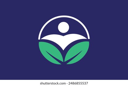 Creative Medical Chiropractic Concept Logo Design Template