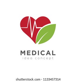 Creative Medical Concept Logo Design Template