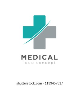 Creative Medical Concept Logo Design Template