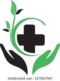 Plantilla de diseño de logotipo de concepto médico creativo