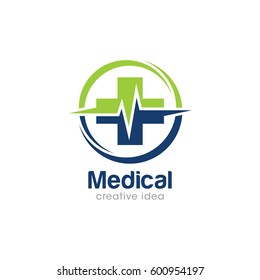 Design-Vorlage für Creative Medical Concept Logo