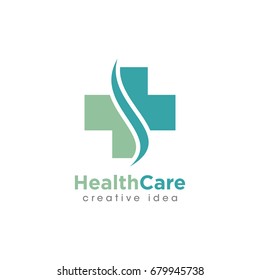 Creative Medical Concept Logo Design Template