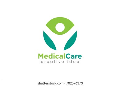 Creative Medical Concept Logo Design Template