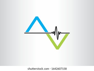 Creative Medical logo concept design template
