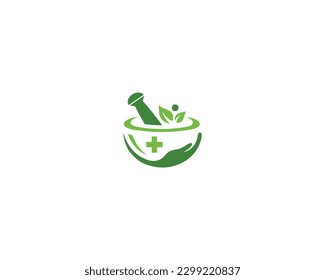 Plantilla de Ilustración del Vector de Diseño del Logotipo de Farmacia Médica Creativa.