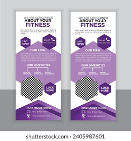 Creative Medical Roll Up Banner Design