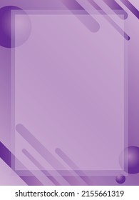 Creative memphis style purple gradient round strips and translucent plaid vector background