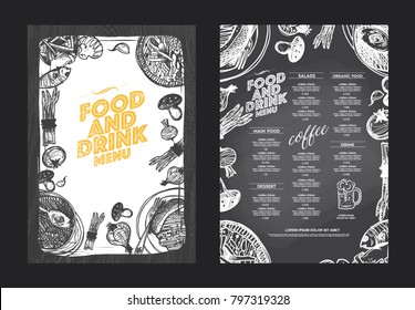 Creative menu design.
