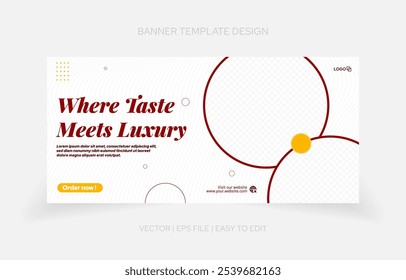A creative menu template designed for barbecue joints and smokehouses. Featuring rustic design elements and bold graphics, this template highlights smoked meats and savory sides