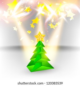 creative merry christmas graphic design