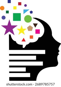 Creative Mind with Ideas and Data Visualization